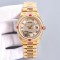 Rolex-DayDate 128239 36mm YG/YG Diamond/Rmn LZ V3 VR3255(Gain Weight)