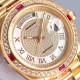Rolex-DayDate 128239 36mm YG/YG Diamond/Rmn LZ V3 VR3255(Gain Weight)