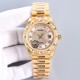 Rolex-DayDate 128239 36mm YG/YG Diamond/Rmn LZ V3 VR3255(Gain Weight)