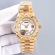 Rolex-DayDate 128239 36mm YG/YG Diamond DIal LZ V3 VR3255(Gain Weight)