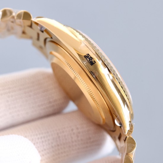 Rolex-DayDate 128239 36mm YG/YG Diamond DIal LZ V3 VR3255(Gain Weight)