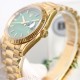 Rolex-DayDate 128238 36mm YG/YG Green/Brown YG Dial BJ V3 VR3255(Gain Weight)