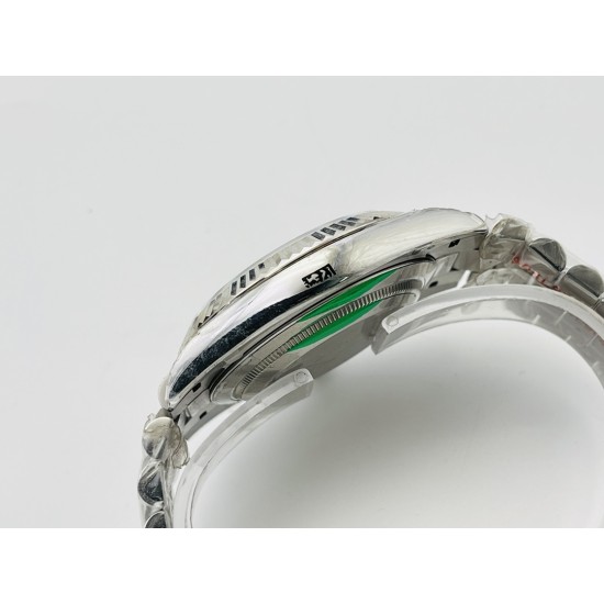 Rolex-DayDate 228236 40mm SS/SS Green/Rmn VRS VR3255(Gain Weight)