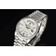 Rolex-DayDate 36mm Dia Pres SS/SS Wht MOP Diam EWF A3255 Mo