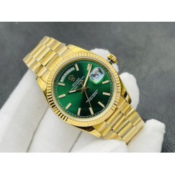 Rolex-DayDate 228238 40mm YG/YG Green Dial VRS V4 VR3255 (Gain Weight)