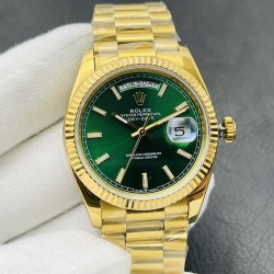 Rolex-DayDate 228238 40mm YG/YG Green Dial VRS V4 VR3255 (Gain Weight)