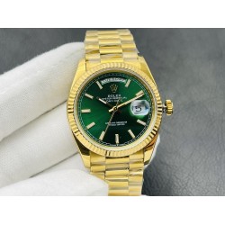 Rolex-DayDate 228238 40mm YG/YG Green Dial VRS V4 VR3255 (Gain Weight)