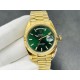 Rolex-DayDate 228238 40mm YG/YG Green Dial VRS V4 VR3255 (Gain Weight)