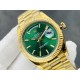 Rolex-DayDate 228238 40mm YG/YG Green Dial VRS V4 VR3255 (Gain Weight)