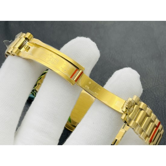 Rolex-DayDate 228238 40mm YG/YG Green Dial VRS V4 VR3255 (Gain Weight)