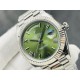 Rolex-DayDate 228236 40mm SS/SS Green/Rmn VRS VR3255(Gain Weight)