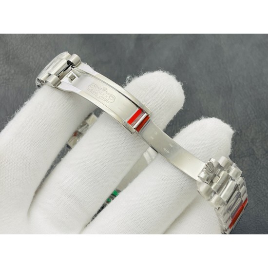 Rolex-DayDate 228236 40mm SS/SS Green/Rmn VRS VR3255(Gain Weight)