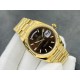 Rolex-DayDate 228238 40mm YG/YG Brown Dial VRS SH3255(Tungsten Heavy Version)