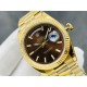 Rolex-DayDate 228238 40mm YG/YG Brown Dial VRS SH3255(Tungsten Heavy Version)