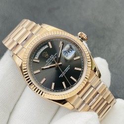 Rolex-DayDate 228235 40mm RG/RG Grey/Stk VRS V4 VR3255 (Gain Weight)