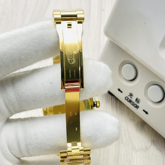 Rolex-DayDate 228238 40mm YG/YG Green Dial VRF SH3255(Tungsten Heavy Version)