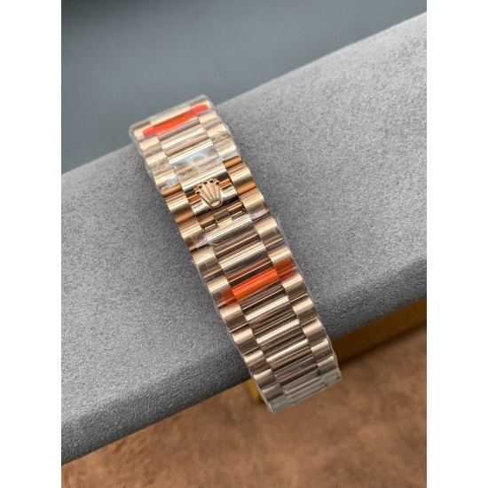 Rolex-DayDate 228235 40mm RG/RG Rose Gold/Rmn EWF V4 VR3255 (Gain Weight)