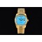 Rolex-DayDate 128238 36mm YG/YG Turquoise/Dia CS A2836(Gain Weight)