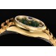 Rolex-DayDate 36mm YG/YG Flt Pres Malachite Dial CSF A2836