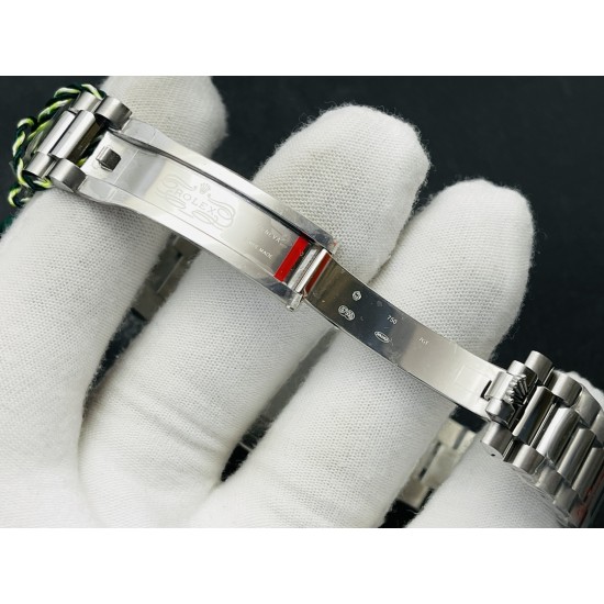 Rolex-DayDate 228236 40mm SS/SS Purple/Stk VRF SH3255(Tungsten Heavy Version)