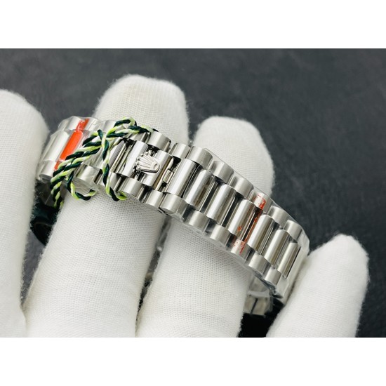 Rolex-DayDate 228236 40mm SS/SS Purple/Stk VRF SH3255(Tungsten Heavy Version)