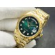 Rolex-DayDate 228238 40mm YG/YG Green Dial VRF SH3255(Tungsten Heavy Version)