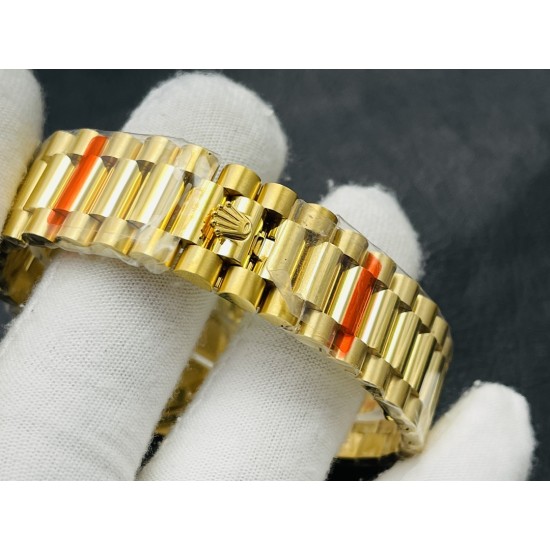 Rolex-DayDate 228238 40mm YG/YG Green Dial VRF SH3255(Tungsten Heavy Version)