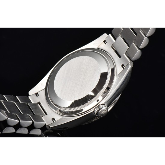 Rolex-DayDate 128238 36mm SS/SS Diamond/Dia Rainbow STK CSF VR3255