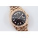 Rolex-DayDate 228235 40mm RG/RG Brown Patterned Dial TWS A2836