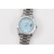 Rolex-DayDate 228236 40mm SS/SS Ice Blue Dial TWS A2836