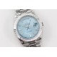Rolex-DayDate 228236 40mm SS/SS Ice Blue Dial TWS A2836