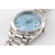 Rolex-DayDate 228236 40mm SS/SS Ice Blue Dial TWS A2836