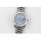 Rolex-DayDate 40mm SS/SS Ice Blue Textured Dial TWS A2836