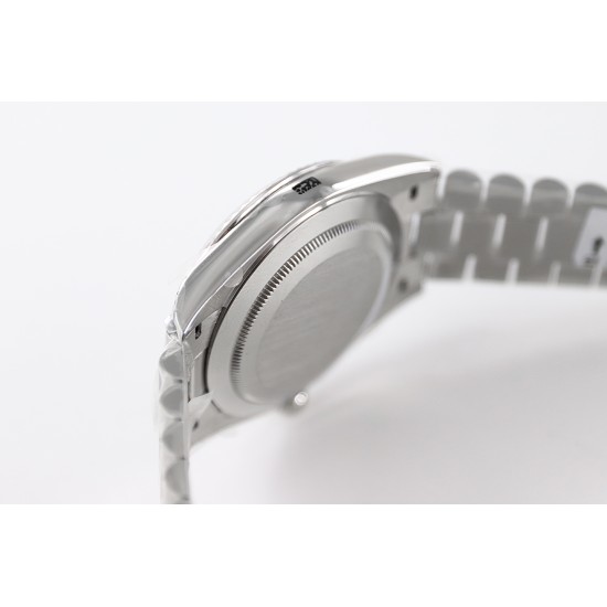 Rolex-DayDate 228239 40mm SS/SS Black/Dia TWS A2836