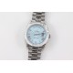Rolex-DayDate 228236 40mm SS/SS Ice Blue Dial Rmn TWS A2836