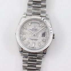 Rolex-DayDate  228239 40mm SS/SS Meteorite Dial TWS A2836