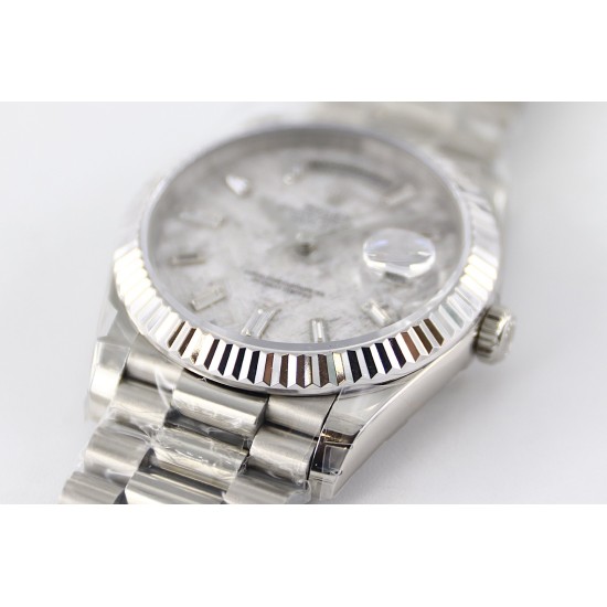 Rolex-DayDate  228239 40mm SS/SS Meteorite Dial TWS A2836