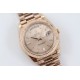 Rolex-DayDate 40mm Flt RG/RG Rose Gold Baug. Diam TWS A2836