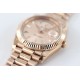 Rolex-DayDate 40mm Flt RG/RG Rose Gold Baug. Diam TWS A2836