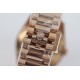 Rolex-DayDate 40mm Flt RG/RG Rose Gold Baug. Diam TWS A2836