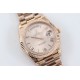 Rolex-DayDate 40mm Flt RG/RG Rose Gold Diam Rmn TWS A2836