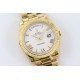 Rolex-DayDate 228238 40mm YG/YG White Dial Rmn TWS A2836