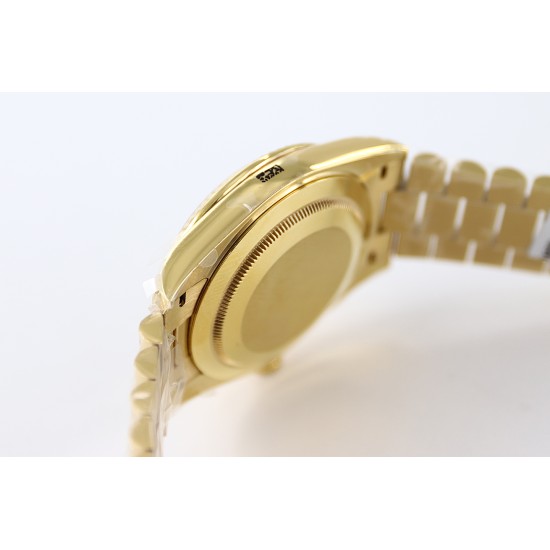 Rolex-DayDate 228238 40mm YG/YG White Dial Rmn TWS A2836