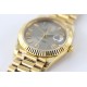 Rolex-DayDate 228238 40mm YG/YG Grey Dial Rmn TWS A2836