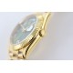 Rolex-DayDate 228238 40mm YG/YG Green Dial Rmn TWS A2836