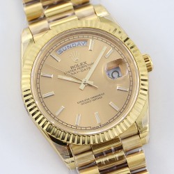 Rolex-DayDate 228238 40mm YG/YG Gold Dial STK TWS A2836