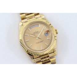Rolex-DayDate 228238 40mm YG/YG Gold Dial STK TWS A2836