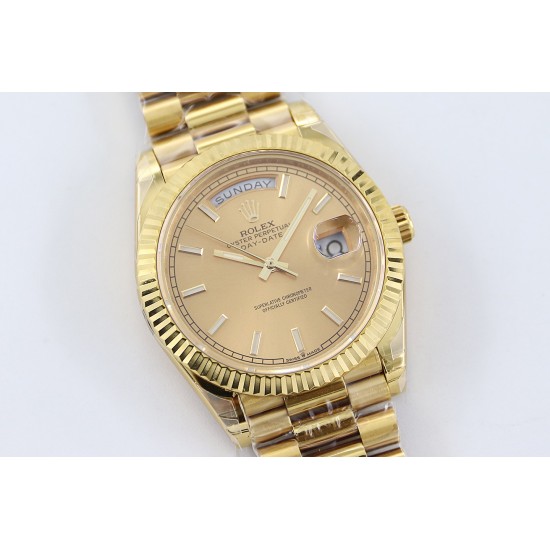 Rolex-DayDate 228238 40mm YG/YG Gold Dial STK TWS A2836