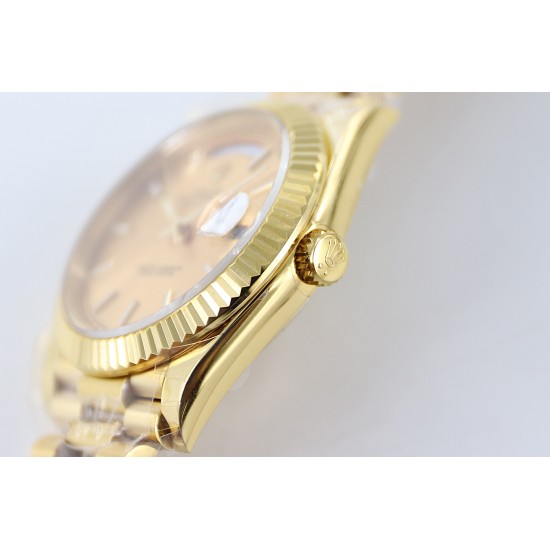 Rolex-DayDate 228238 40mm YG/YG Gold Dial STK TWS A2836