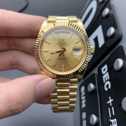 Rolex-DayDate 40mm YG/YG Gold/Stk EWF A2836